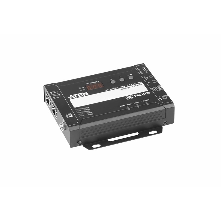 ATEN VE8950R AV receiver Black