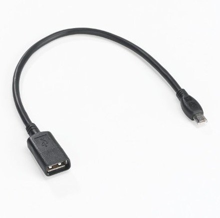 Zebra Mini USB/USB F USB cable Mini-USB A USB A Black