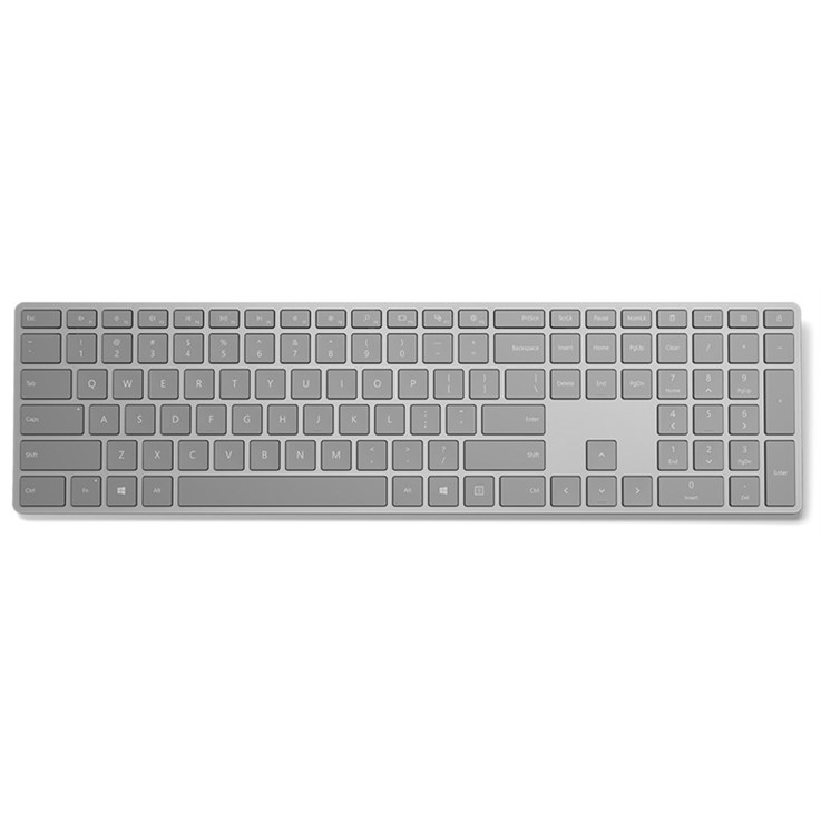 Microsoft Surface keyboard Universal RF Wireless + Bluetooth QWERTY Italian Grey