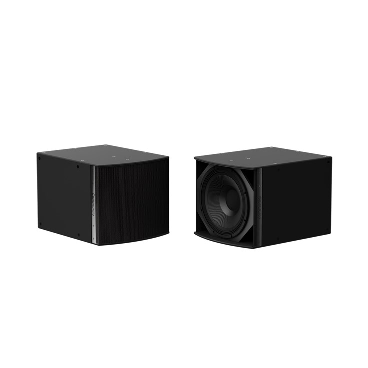 Biamp Community IS8-118 Black 1000 W