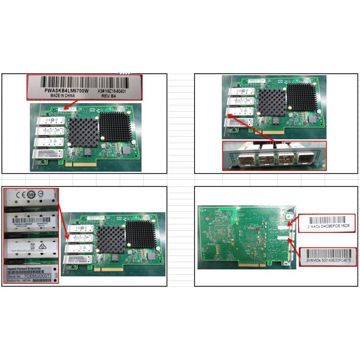 HPE N9Z18AR network card Internal Ethernet / Fiber