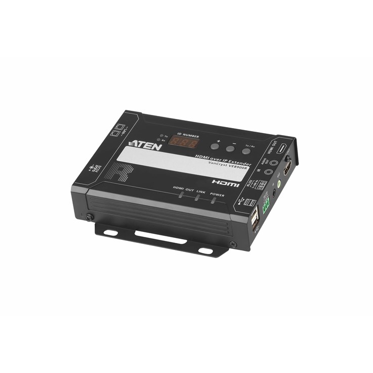 ATEN VE8900R AV receiver Black