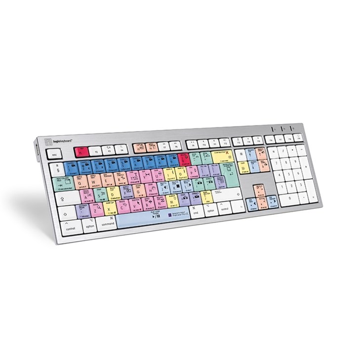 Logickeyboard LKB-PPROCC-CWMU-UK keyboard Office USB QWERTY English White
