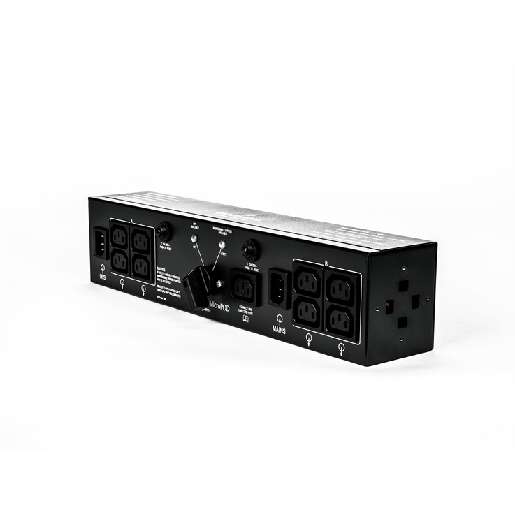 Vertiv Liebert MP2-210K power distribution unit (PDU) 4 AC outlet(s) 2U Black