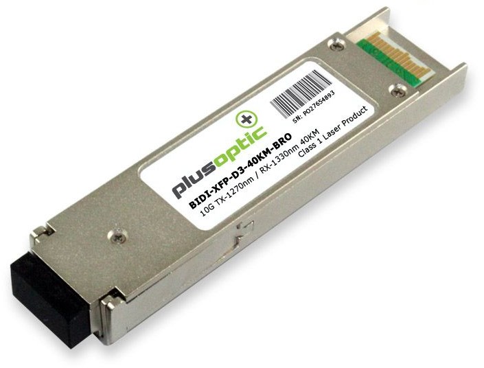 Plusoptic BiDi-XFP-D3-40KM-BRO network transceiver module Fiber optic 10000 Mbit/s