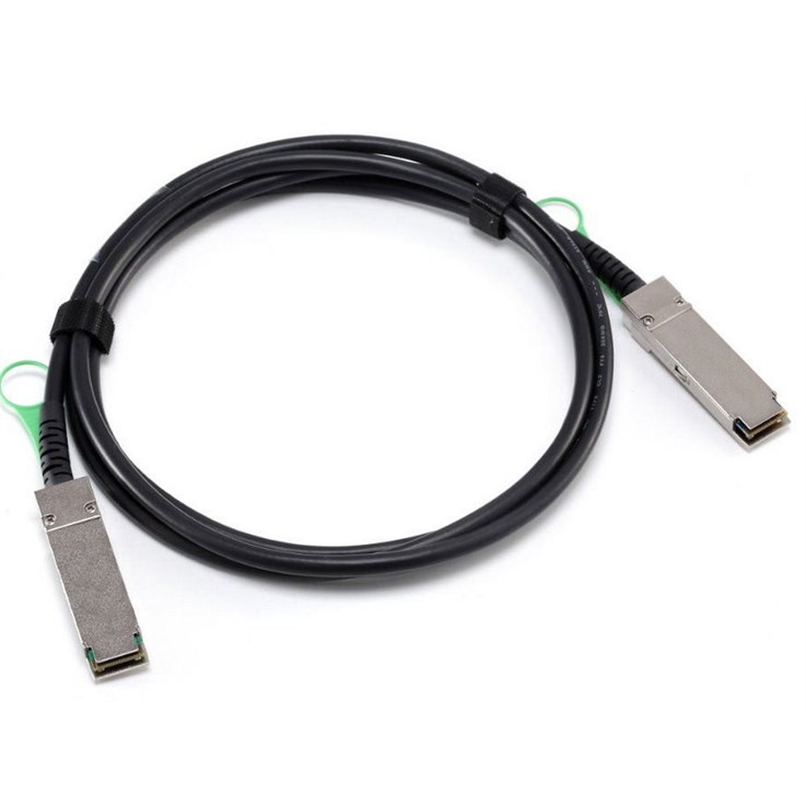 Plusoptic DAC-QSFP+-QSFP+-5M-P-HP InfiniBand/fibre optic cable QSFP+ Black