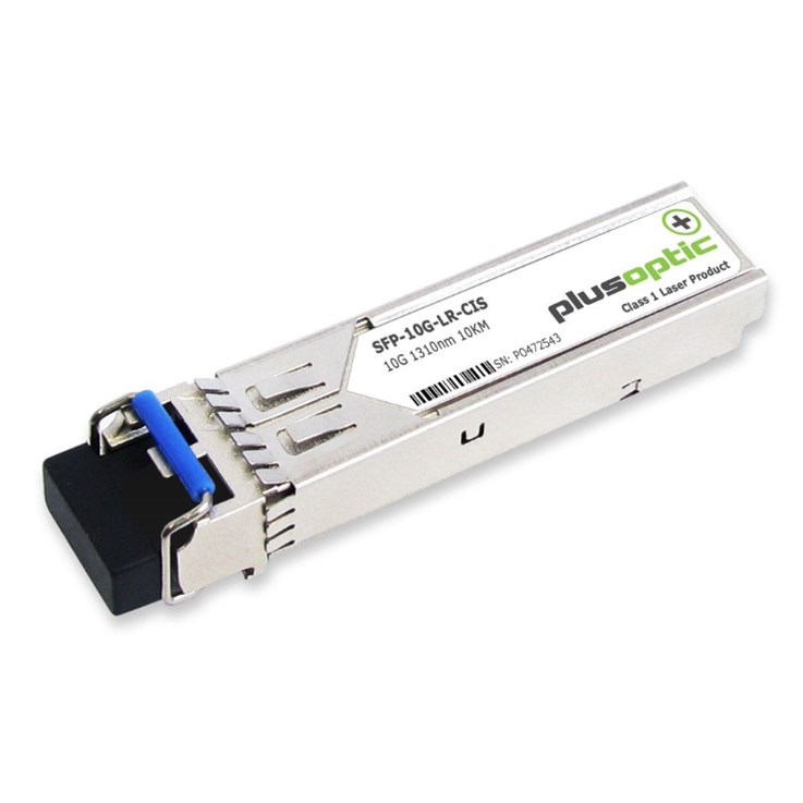 Plusoptic SFP-10G-LR-CISX10 network transceiver module Fiber optic 10000 Mbit/s SFP+ 1310 nm