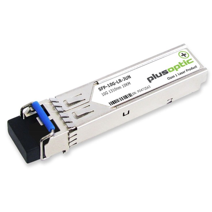 Plusoptic SFP-10G-LR-JUNX10 network transceiver module Fiber optic 10000 Mbit/s SFP+ 1310 nm