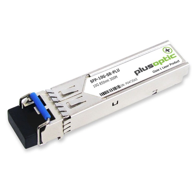 Plusoptic SFP-10G-SR-PLUX10 network transceiver module Fiber optic 10000 Mbit/s SFP+ 850 nm