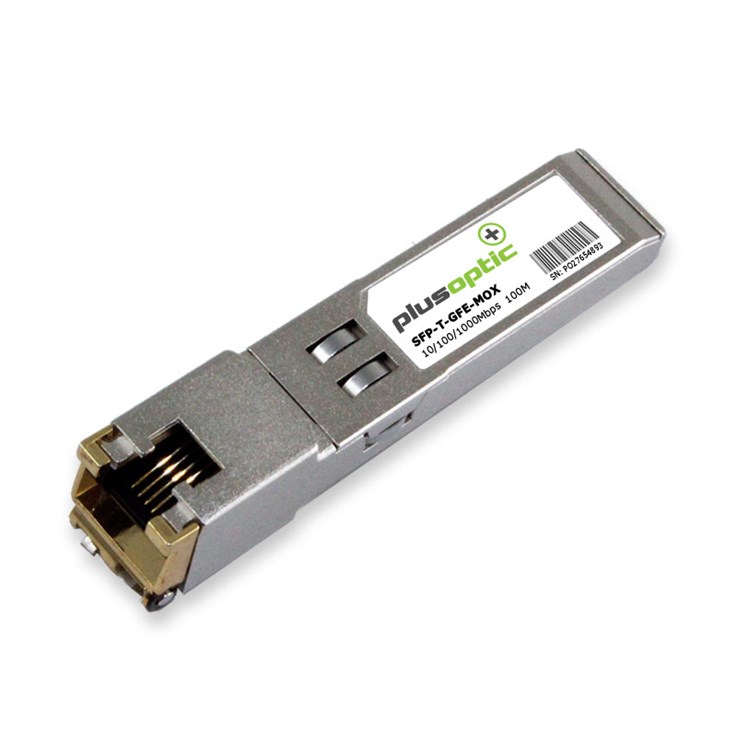 Plusoptic SFP-T-GFE-MOX network transceiver module Copper 1000 Mbit/s