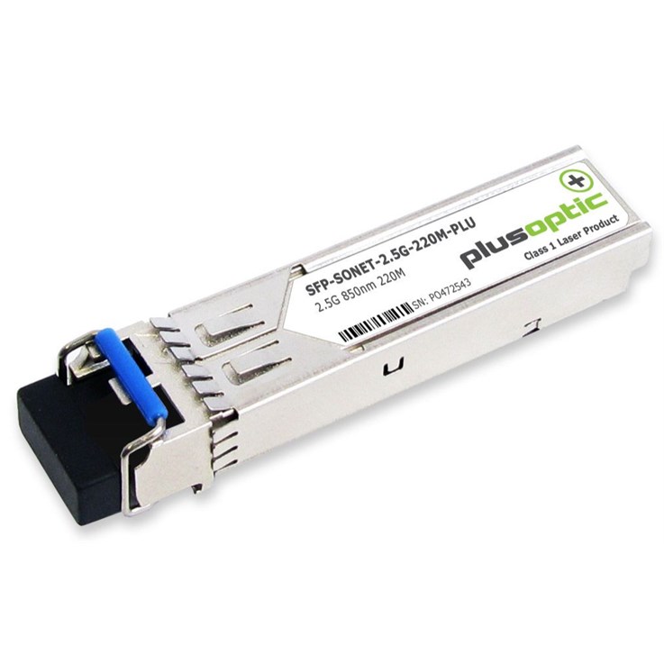 Plusoptic SFP-SONET-2.5G-220M-PLU network transceiver module Fiber optic 2500 Mbit/s 850 nm
