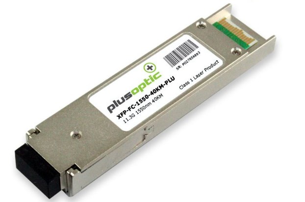 Plusoptic XFP-FC-1550-40KM-PLU network transceiver module Fiber optic 11300 Mbit/s 1550 nm