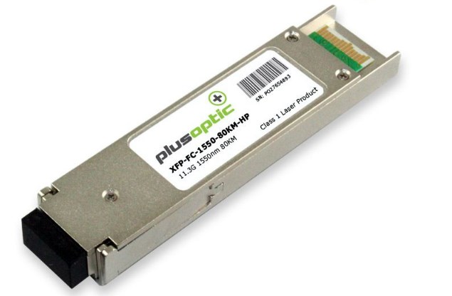 Plusoptic XFP-FC-1550-80KM-HP network transceiver module Fiber optic 11300 Mbit/s 1550 nm