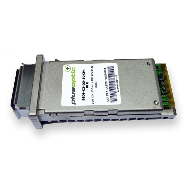 Plusoptic BIDI-X2-D3-10KM-PLU network transceiver module Fiber optic 10000 Mbit/s
