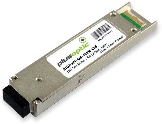 Plusoptic BIDI-XFP-U3-10KM-CIS network transceiver module Fiber optic 10000 Mbit/s