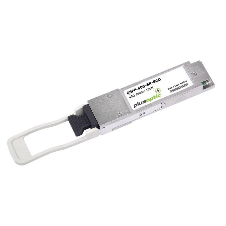 Plusoptic QSFP-40G-SR-BRO network transceiver module Fiber optic 40000 Mbit/s QSFP+ 850 nm