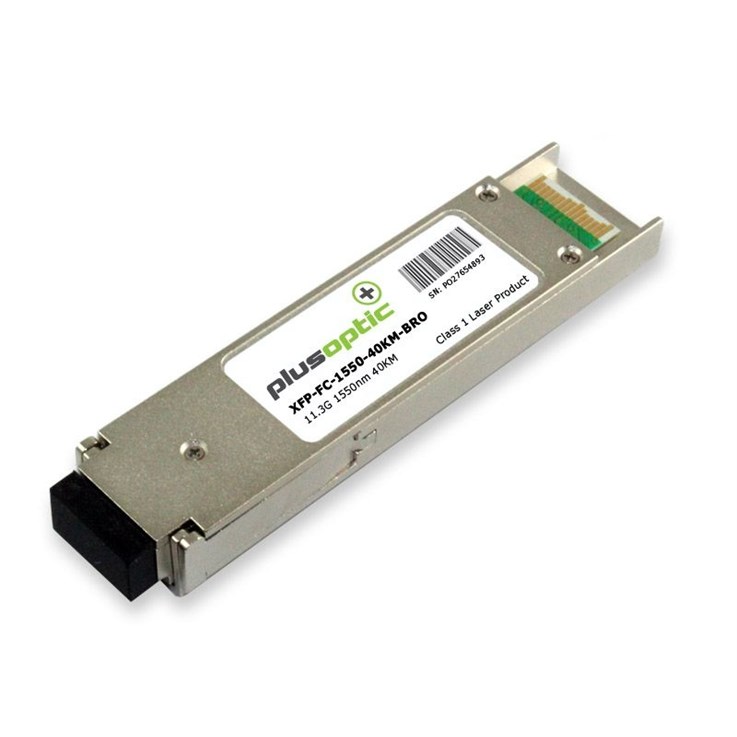 Plusoptic XFP-FC-1550-40KM-BRO network transceiver module Fiber optic 11300 Mbit/s 1550 nm