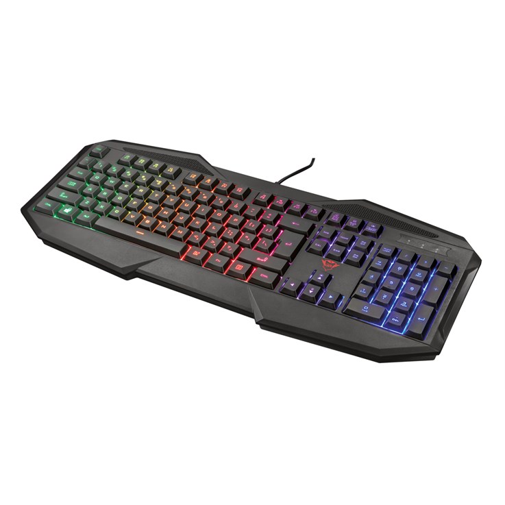 Trust GXT 830-RW Avonn keyboard Gaming USB QWERTY UK International Black