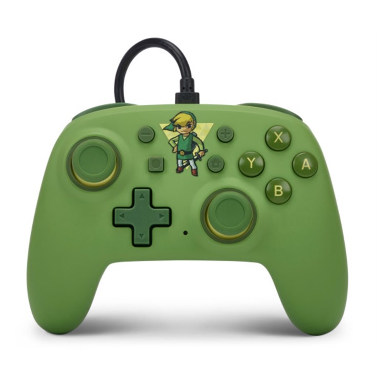 PowerA NSGP0203-01 Gaming Controller Green USB Gamepad Analogue Nintendo Switch