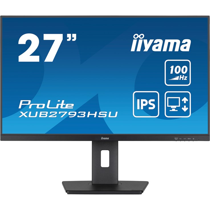 iiyama ProLite XUB2793HSU-B6 computer monitor 68.6 cm (27") 1920 x 1080 pixels Full HD LED Black
