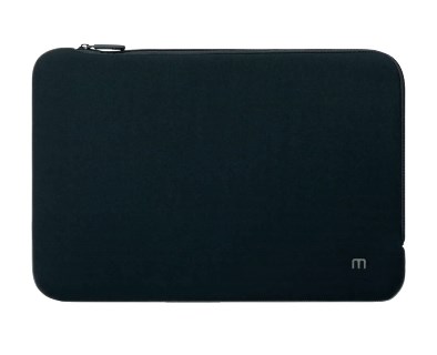 Mobilis 049011 laptop case 35.6 cm (14") Sleeve case Black