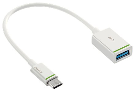 Kensington 63370001 USB cable USB 3.2 Gen 1 (3.1 Gen 1) 0.15 m USB A USB C White