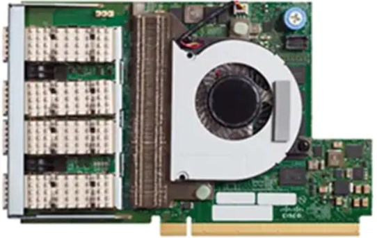 Cisco UCS VIC 1457 Quad Port 10 25G SFP28 CNA MLOM Internal Ethernet 25000 Mbit/s