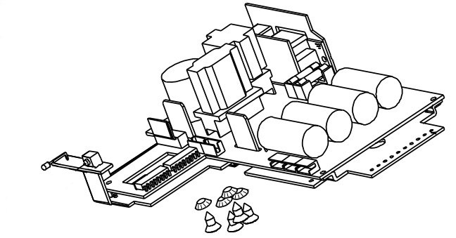 Datamax O'Neil DPR78-2833-01 printer/scanner spare part