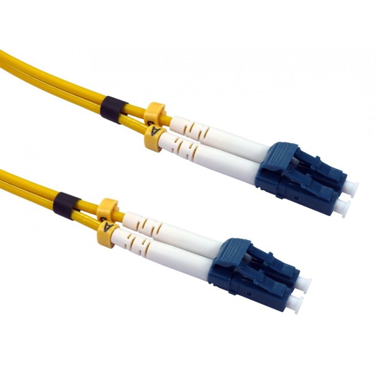 Cables Direct FB2S-LCLC-100YD InfiniBand/fibre optic cable 10 m LC LC/UPC Yellow