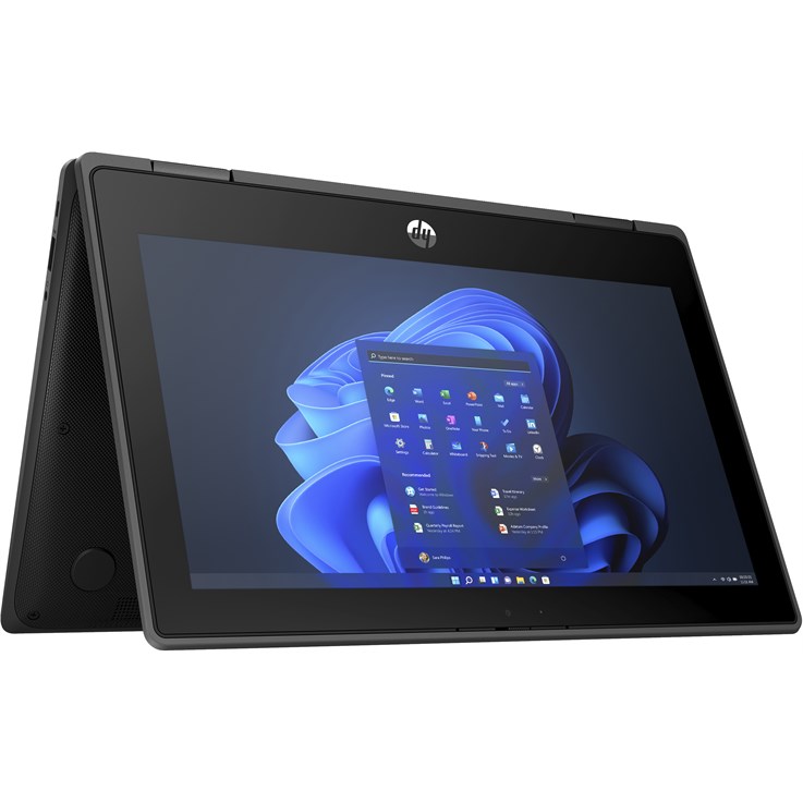 HP Pro x360 Fortis 11 inch G10 Intel® Core™ i3 i3-1210U Hybrid (2-in-1) 29.5 cm (11.6") Touchscreen HD 8 GB LPDDR4x-SDRAM 256 GB SSD Wi-Fi 6E (802.11ax) Windows 11 Home Black