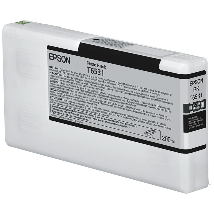 Epson T6531 Photo Black Ink Cartridge (200ml)