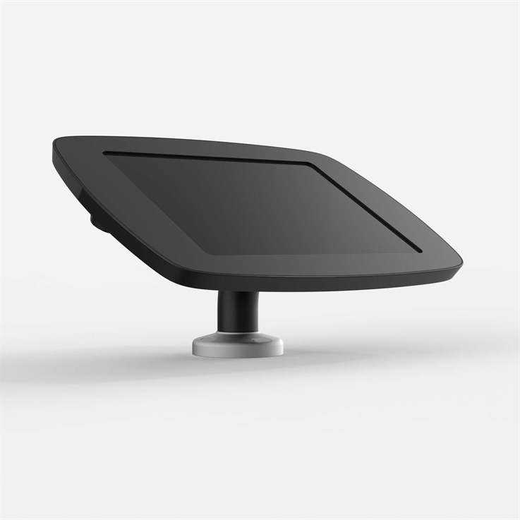 Bouncepad Swivel Desk | Samsung Tab A9 Plus 11.0 (2023) | Black | Exposed Front Camera and Home Button