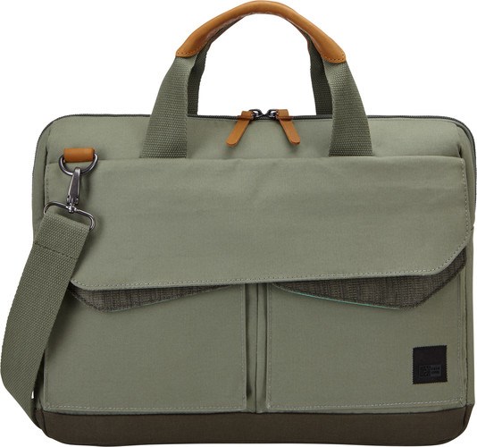 Case Logic LODO 15.6" 40.6 cm (16") Messenger case Black, Brown, Green