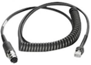 Zebra 25-71918-01R serial cable Black 2.75 m LAN