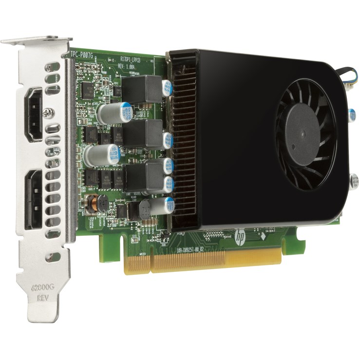 HP AMD Radeon RX550X 4GB LP Radeon RX 550X GDDR5