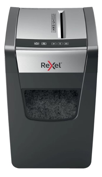 Rexel X410-SL paper shredder Cross shredding 22 cm Black, Silver