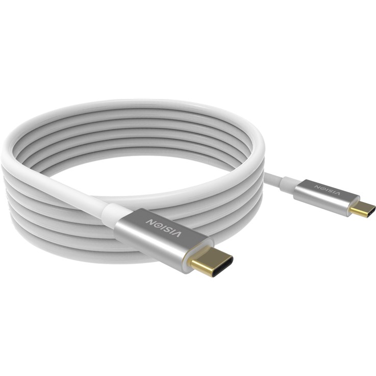 Vision TC 4MUSBC USB cable USB 3.2 Gen 2 (3.1 Gen 2) 4 m USB C White
