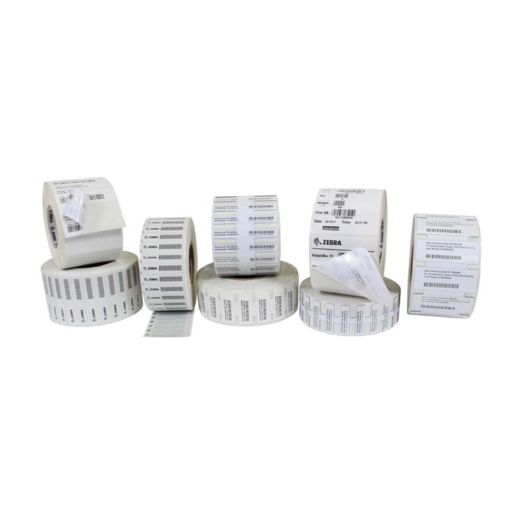 Zebra 10026623 White Self-adhesive printer label