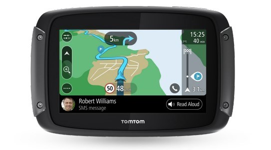 TomTom RIDER 50 WE navigator Fixed 10.9 cm (4.3") LCD Touchscreen 280 g Black