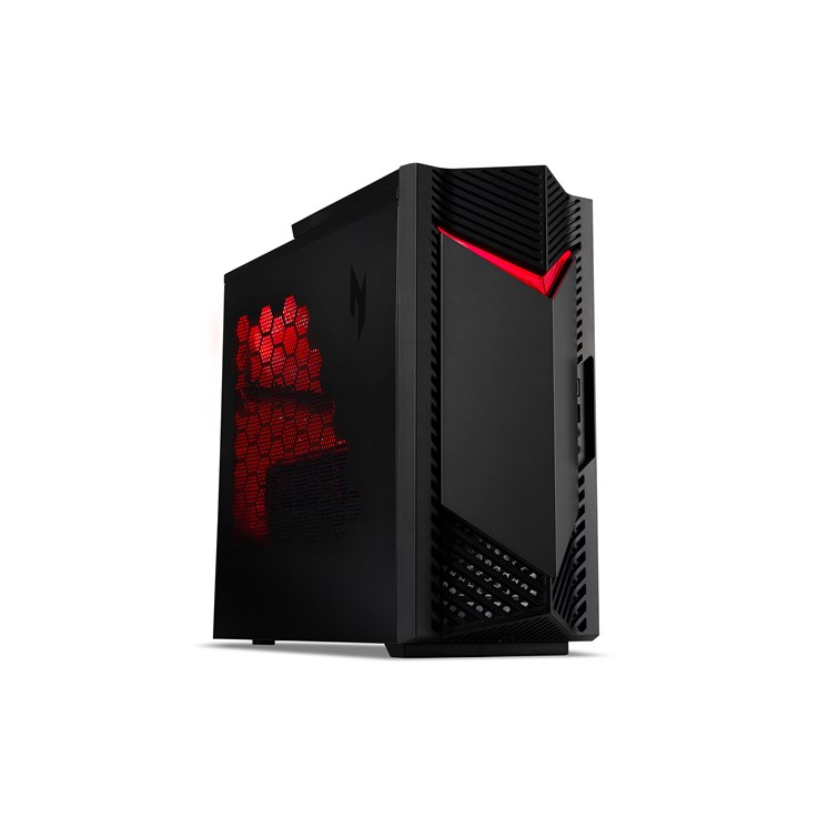 Acer NITRO 50 N50-650 Gaming Desktop - Intel Core i5-13400F, 16GB, 1TB SSD, Nvidia RTX 4060, No Display, Windows 11, Black