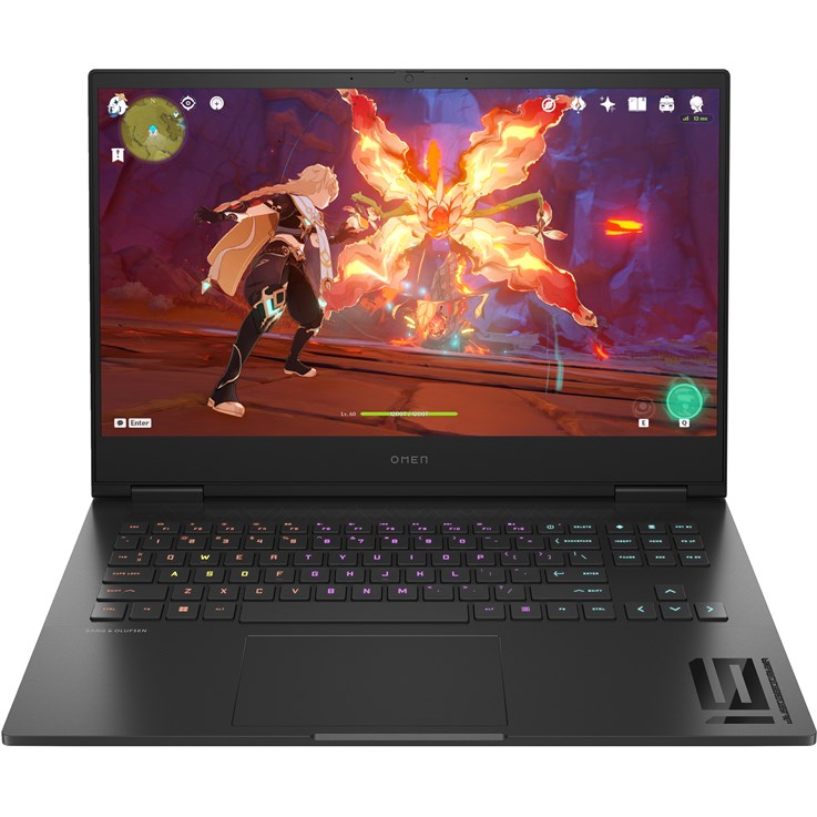 HP OMEN 16-wf1002na Intel® Core™ i7 i7-14700HX Laptop 40.9 cm (16.1") Full HD 16 GB DDR5-SDRAM 1 TB SSD NVIDIA GeForce RTX 4060 Wi-Fi 6E (802.11ax) Windows 11 Home Black