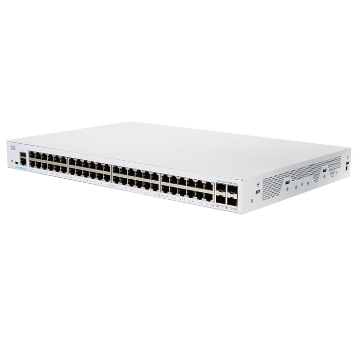 Cisco Business CBS250-48T-4G Smart Switch | 48 Port GE | 4x1G SFP | Limited Lifetime Protection (CBS250-48T-4G)