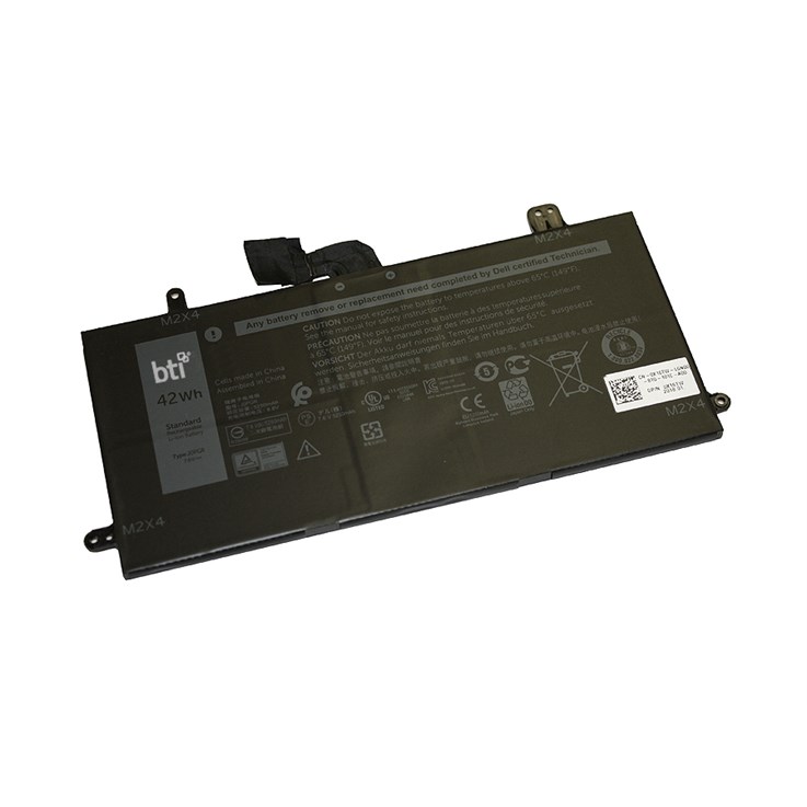 Origin Storage Replacement Battery for Latitude 5285 5290 replacing OEM part numbers J0PGR X16TW FTH6T // 7.6V 5250mAh 42Whr