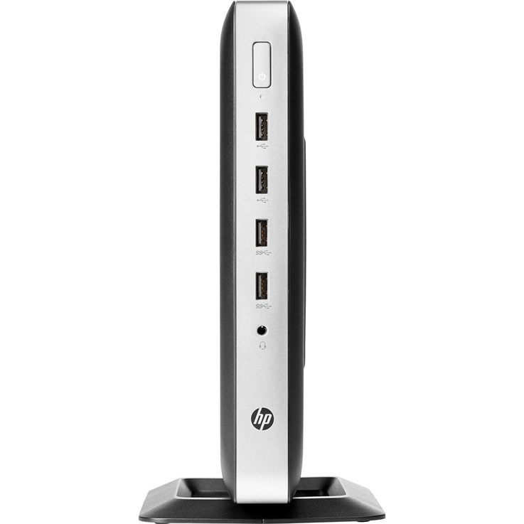 HP t630 2 GHz Windows 10 IoT Enterprise 1.52 kg Silver, Black GX-420GI