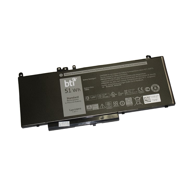 Origin Storage Replacement Battery for Latitude E5450 E5550 replacing OEM part numbers G5M10 0G5M10 8V5GX VMKXM PF59Y 451-BBLK 451-BBLN // 7.4V 6460mAh 51Whr