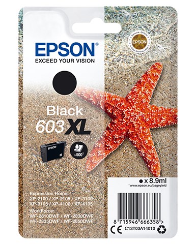 Epson C13T03A14020 ink cartridge 1 pc(s) Original High (XL) Yield Black