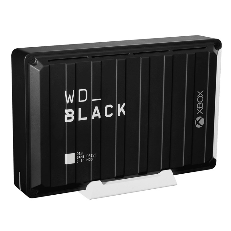 Western Digital D10 external hard drive 12 TB 7200 RPM 3.2 Gen 2 (3.1 Gen 2) Black