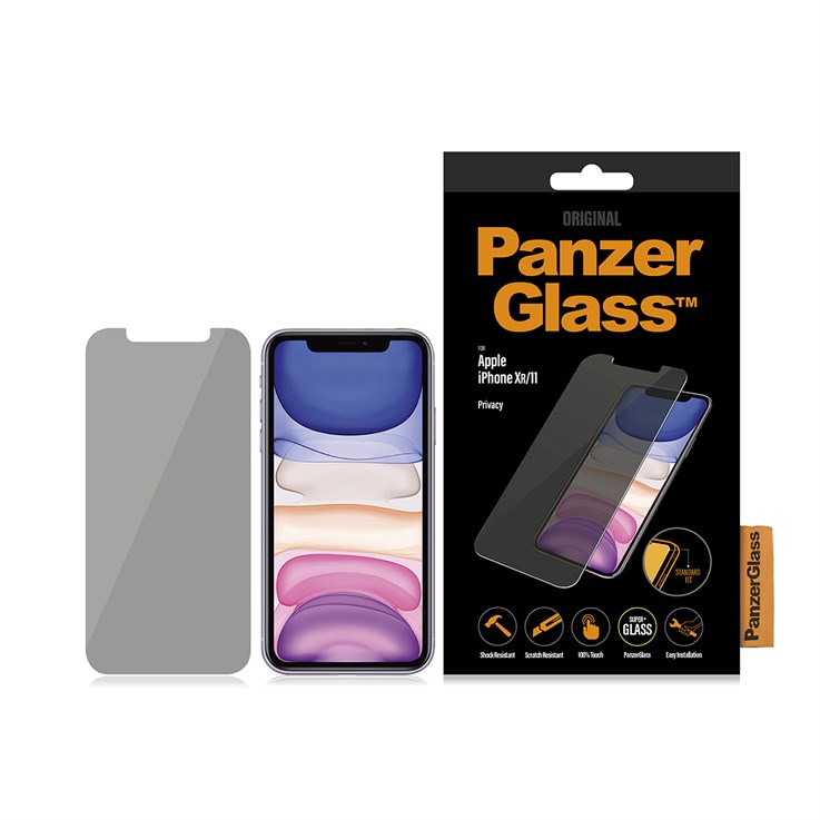 PanzerGlass ® Privacy Screen Protector iPhone 11 | XR | Standard Fit