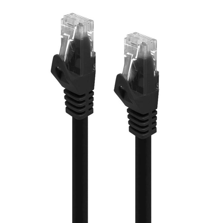 ALOGIC 2m Black CAT5e Network Cable