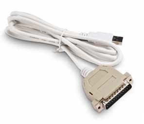 Intermec USB to Parallel Adapter parallel cable White 1.8 m